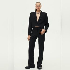 ZARA LOW RISE PANTS ZW COLLECTIONSP-NWT SIZE M